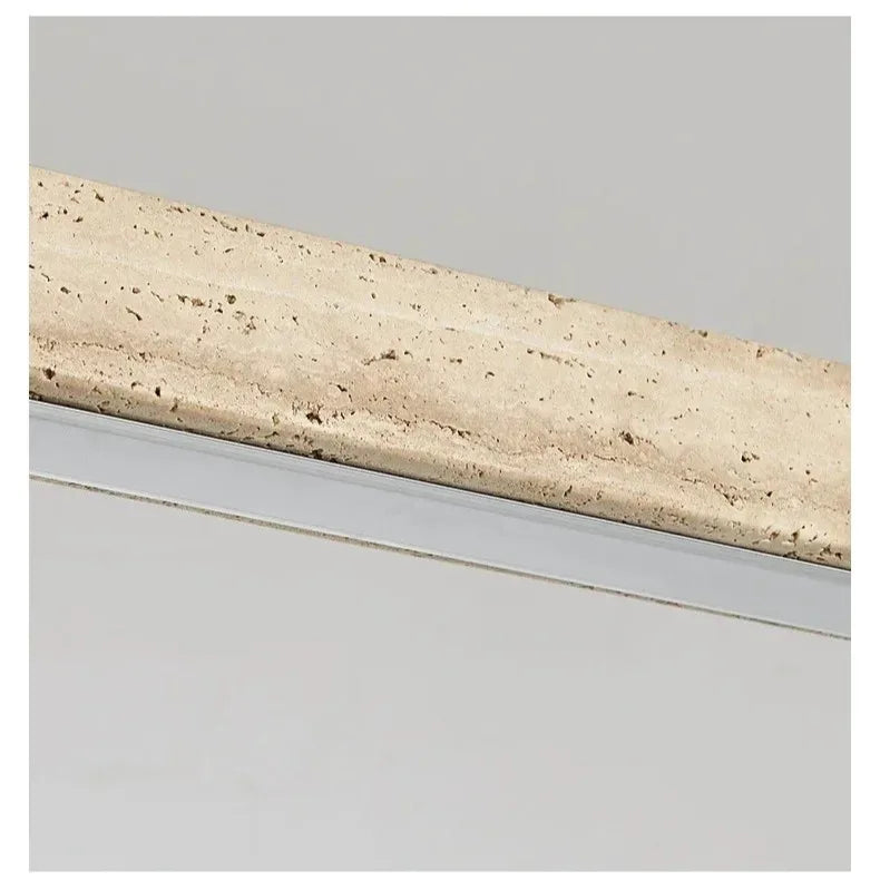 Suspension Roka, veinage naturel du travertin