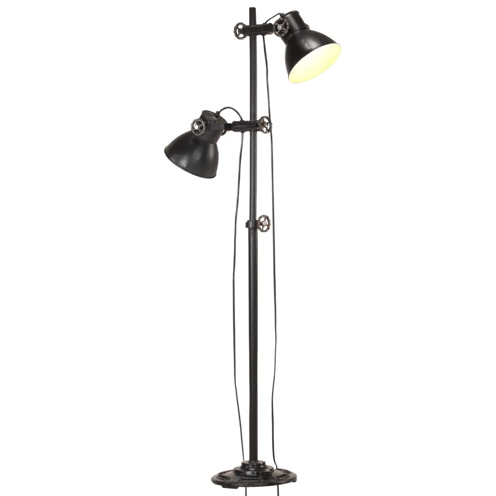 Lampadaire salon industriel 2 abat-jour | Lala