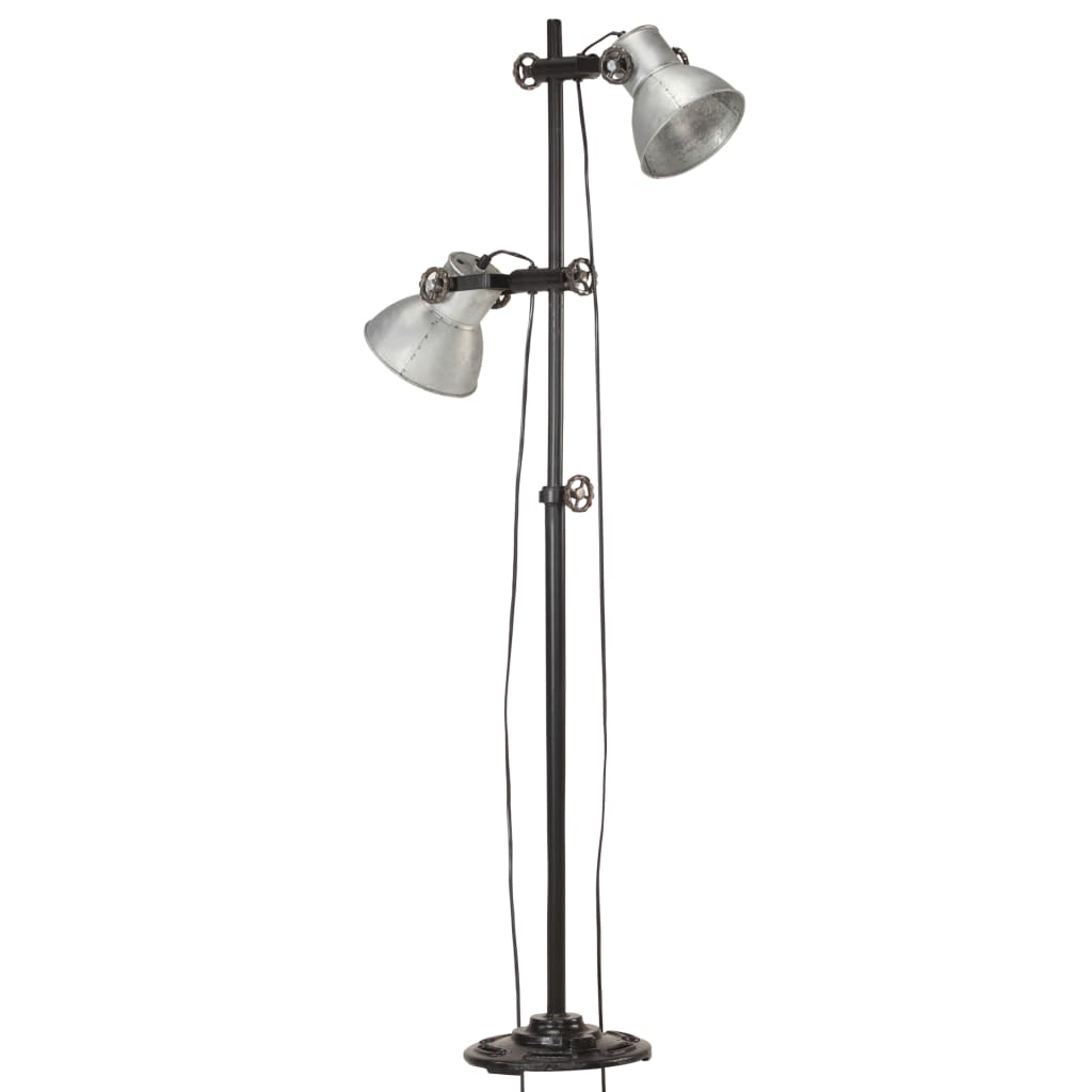 Lampadaire salon industriel 2 abat-jour | Lala
