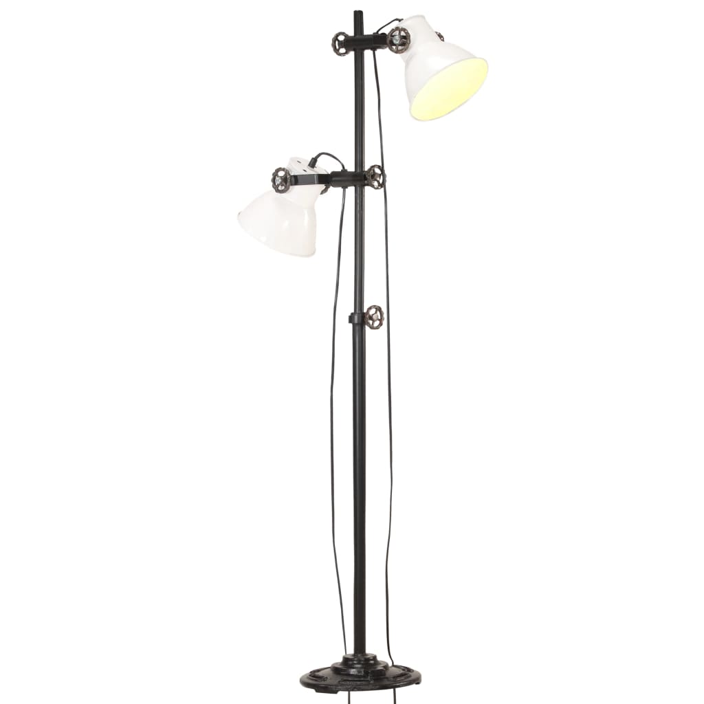 Lampadaire salon industriel 2 abat-jour | Lala