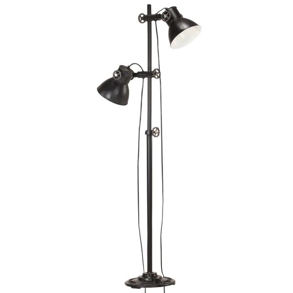 Lampadaire salon industriel 2 abat-jour | Lala