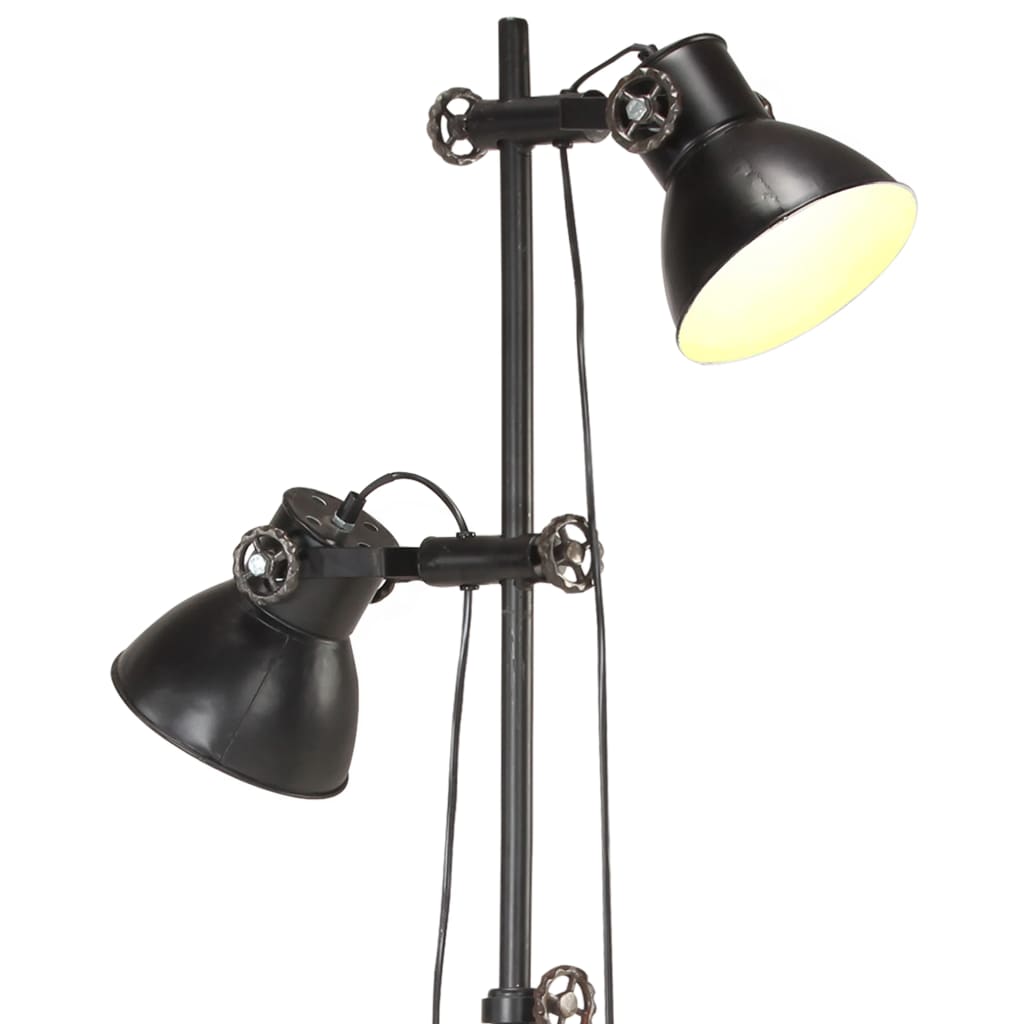 Lampadaire salon industriel 2 abat-jour | Lala