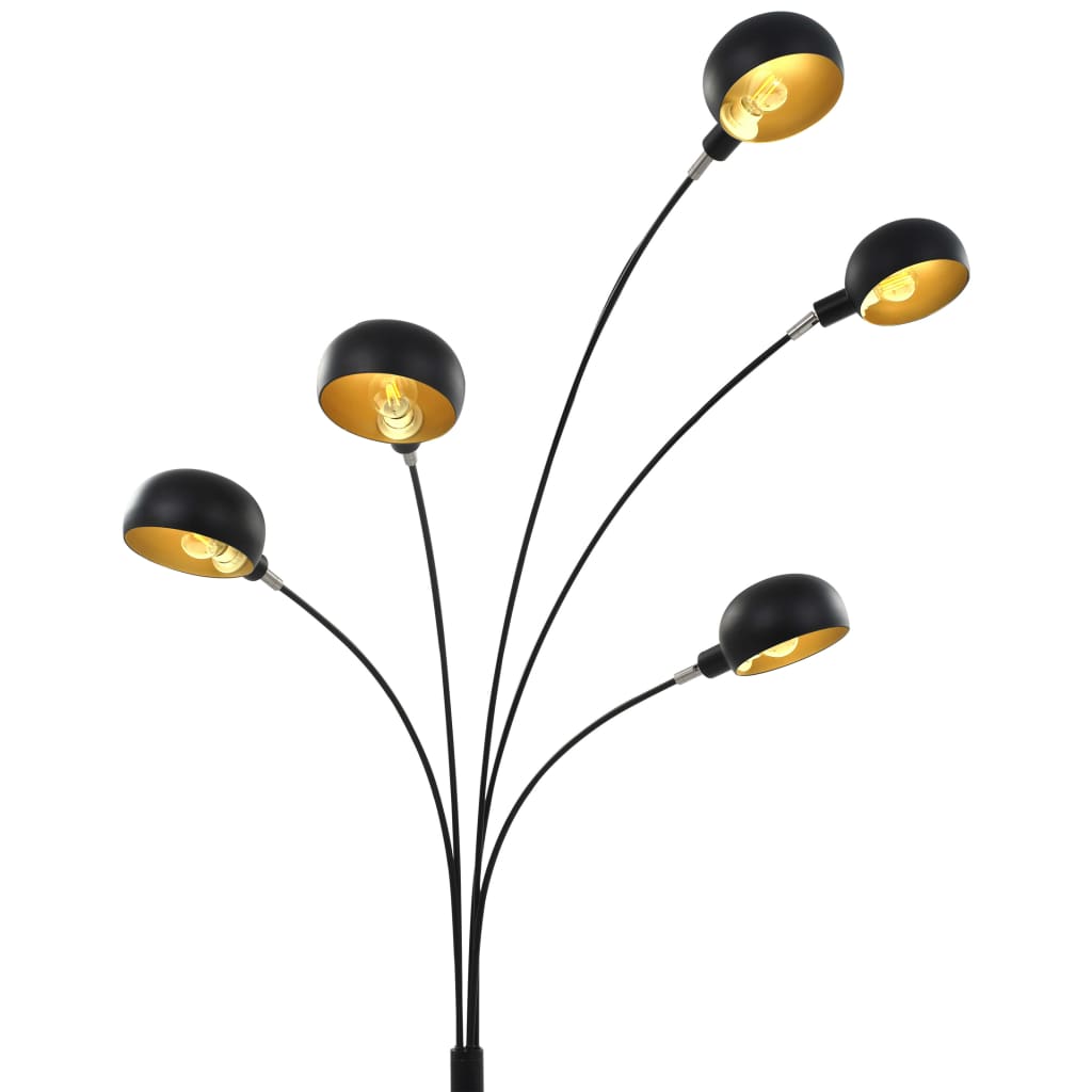 Lampadaire salon design 5 branches | Spyder