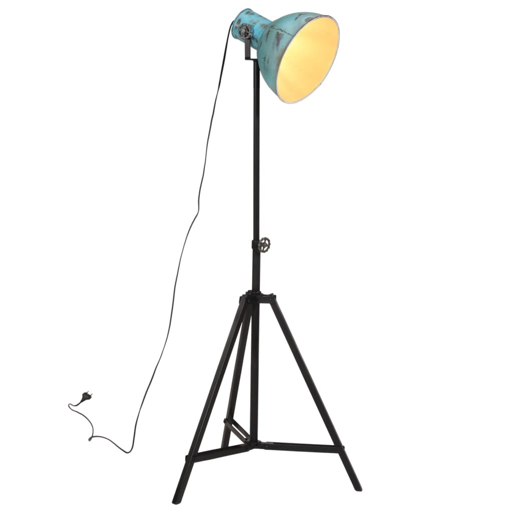 Lampadaire salon sur trépied design industriel | Triko