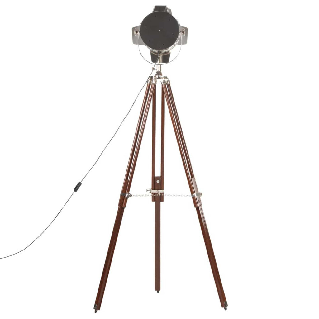 Lampadaire à trépied bois de manguier massif 180cm | Plato