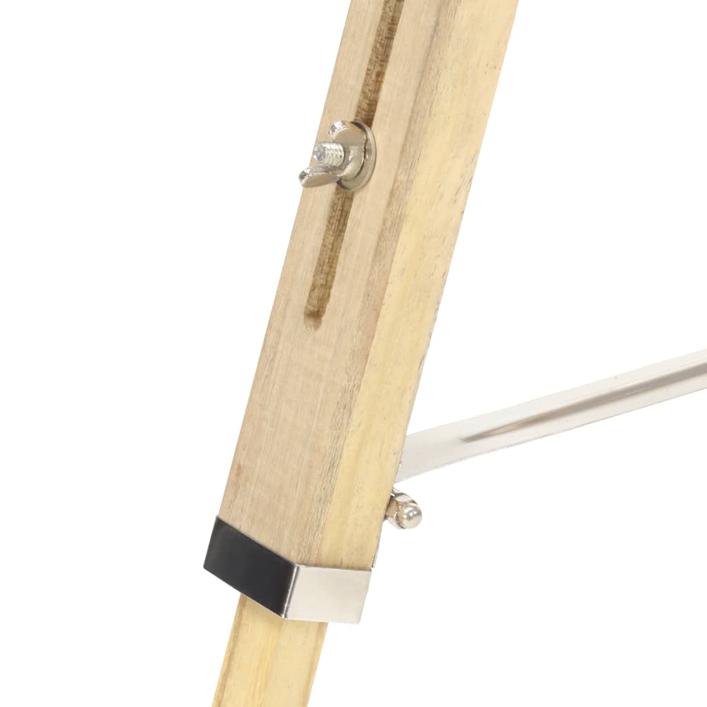 Lampadaire à trépied bois de manguier massif 140 cm | Spoty